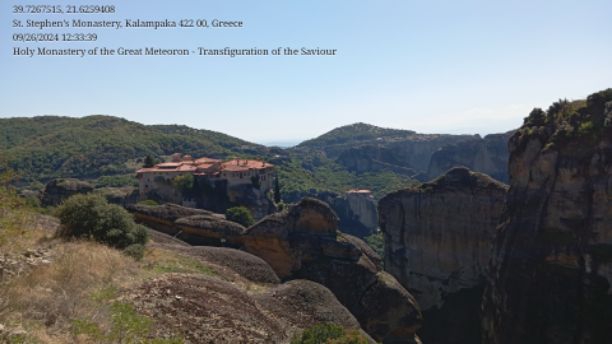 Holy Monastery of the Great Meteoron - Transfiguration of the Saviour